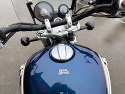 2023 Royal Enfield SUPER METEOR 650 INTERSTELLA CELESTIAL BLUE