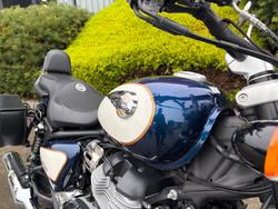 2023 Royal Enfield SUPER METEOR 650 INTERSTELLA CELESTIAL BLUE