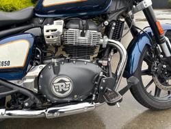 2023 Royal Enfield SUPER METEOR 650 INTERSTELLA CELESTIAL BLUE
