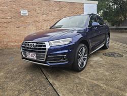 2017 Audi Q5 TDI sport FY MY18 4X4 On Demand Navarra Blue