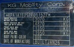 2026 KGM Musso EV 2WD