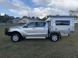 2013 Mazda BT-50 XT UP 4X4 Dual Range Highlight Silver