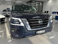 2020 Nissan Patrol Ti Y62 Series 5 MY20 4X4 Dual Range Hermosa Blue