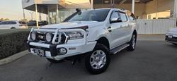 2017 Ford Ranger XLT PX MkII 4X4 Dual Range Frozen White
