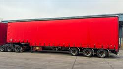2015 Krueger 34P Drop Deck Red