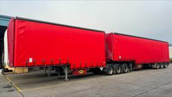 2015 Krueger 34P Drop Deck Red