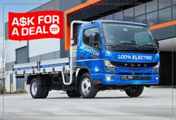 Fuso Ecanter 818 MWB Dropside Alloy Tray