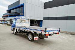 2024 Fuso Ecanter 818 Mwb Dropside Alloy Tray ECANTER White