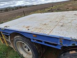 2019 Boomer Tri Axle Drop Deck Low Loader Blue