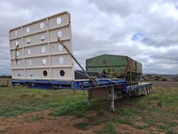 2019 Boomer Tri Axle Drop Deck Low Loader Blue