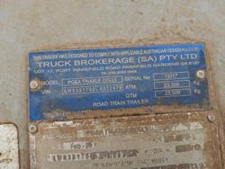 2020 PG & A Triaxle Dolly X 2