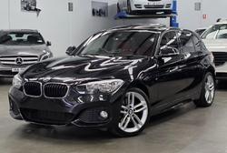 2017 BMW 1 Series 120i M Sport F20 LCI Black Sapphire