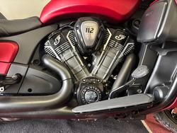2025 Indian ROADMASTER DARK HORSE Sunset Red