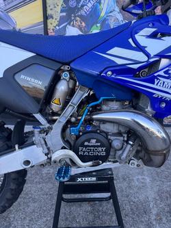 2007 Yamaha YZ250 Blue
