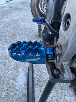2007 Yamaha YZ250 Blue