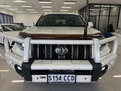 2018 Toyota Landcruiser Prado GXL GDJ150R 4X4 Dual Range Glacier White