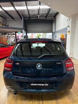 2012 BMW 1 Series 118i F20 Deep Sea Blue