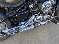 2010 Yamaha XVS650 V-STAR CUSTOM Black