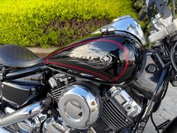 2010 Yamaha XVS650 V-STAR CUSTOM Black