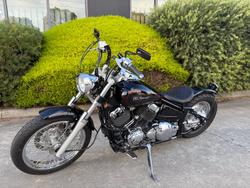 2010 Yamaha XVS650 V-STAR CUSTOM Black