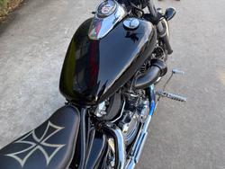 2010 Yamaha XVS650 V-STAR CUSTOM Black