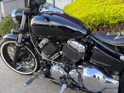 2010 Yamaha XVS650 V-STAR CUSTOM Black