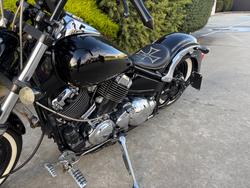 2010 Yamaha XVS650 V-STAR CUSTOM Black