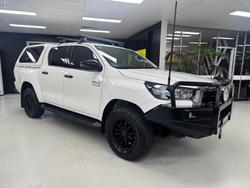 2020 Toyota Hilux SR GUN126R 4X4 Dual Range Glacier White