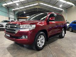 2017 Toyota Landcruiser VX VDJ200R 4X4 Dual Range Merlot Red
