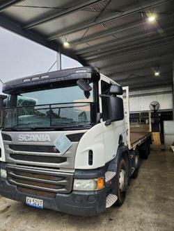 2016 Scania P Series WHITE