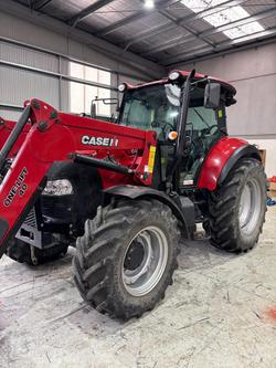 CASE IH Farmall 110M Cab Tractor Fel 110Hp Low Hours 835