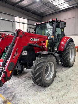 CASE IH Farmall 110M Cab Tractor Fel 110Hp Low Hours 835