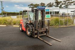 2014 Manitou Mh254t Red