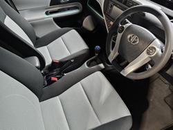2013 Toyota Prius C NHP10R Silver Pearl