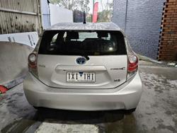 2013 Toyota Prius C NHP10R Silver Pearl