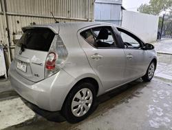 2013 Toyota Prius C NHP10R Silver Pearl