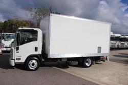 2023 Isuzu N Series NNR 45-150 Vanpack WHITE