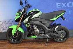 2017 Kawasaki Z125 PRO Green
