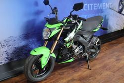 2017 Kawasaki Z125 PRO Green
