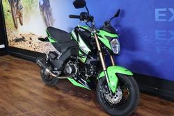2017 Kawasaki Z125 PRO Green