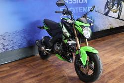 2017 Kawasaki Z125 PRO Green