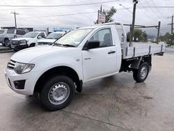 2013 Mitsubishi Triton GLX MN MY13 4x2 White