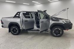 2018 Toyota Hilux Rugged X GUN126R 4X4 Dual Range Silver Sky