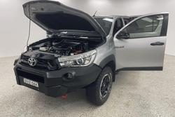 2018 Toyota Hilux Rugged X GUN126R 4X4 Dual Range Silver Sky