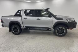 2018 Toyota Hilux Rugged X GUN126R 4X4 Dual Range Silver Sky