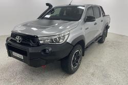 2018 Toyota Hilux Rugged X GUN126R 4X4 Dual Range Silver Sky