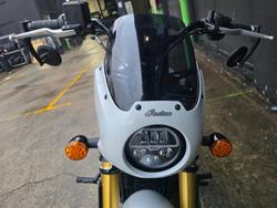 2025 Indian SCOUT 101 LIMITED GHOST WHITE METALLIC