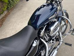 2012 HARLEY-DAVIDSON XL1200C 1200 CUSTOM Blue