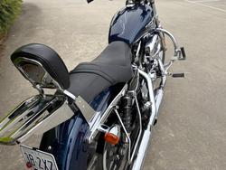 2012 HARLEY-DAVIDSON XL1200C 1200 CUSTOM Blue