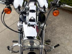 2012 HARLEY-DAVIDSON XL1200C 1200 CUSTOM Blue